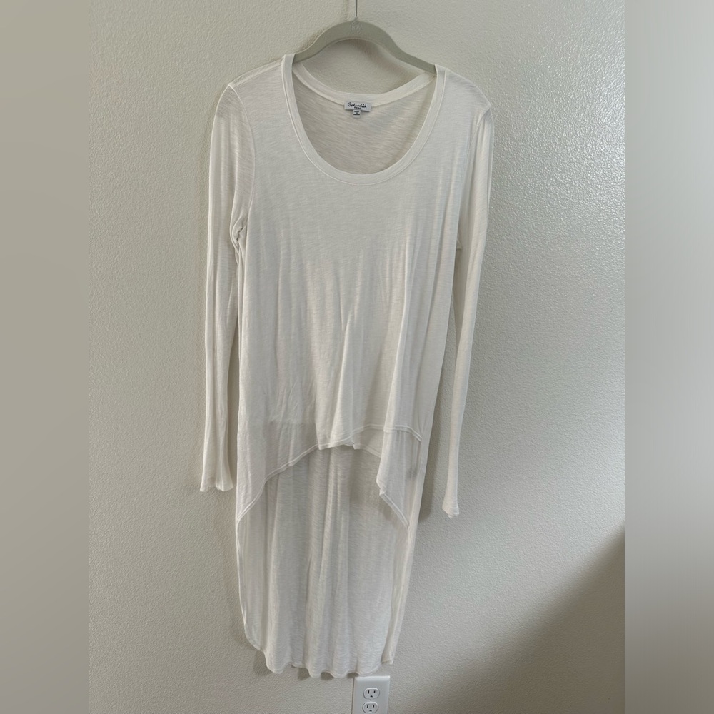 Comfy long sleeve tee with train